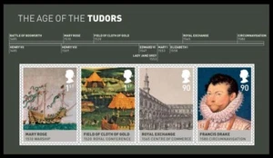 GB 2009, Hoja Bloque Reyes Tudor, A VALOR FACIAL, Nueva MNH ** SG 2930, Y B64 - Imagen 1 de 1
