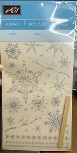 Stampin’ Up! Rub Ons Icicle 116804 - Picture 1 of 2