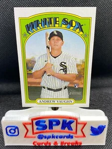 2021 Topps Heritage High Number Andrew Vaughn equipo intercambio de nombres de color #624 radiocontrol - Imagen 1 de 2