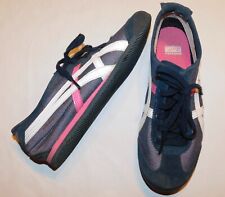 ONITSUKA TIGER MEXICO 66 SHOES BLUE WHITE PINK LACE UP MEN 6.5 HTF