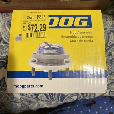 Conjunto de buje de rueda trasera para Ford Fiesta 2011-2016 2014 2012 2013 2015 Moog Foto 1 de 2