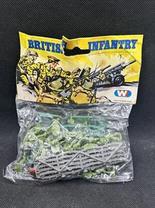 Soldatini British Infantry In Blister Nuovi Tercom anni 80 - Imagen 1 de 5
