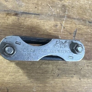 Vintage Sears 9-in-1 Hex Key Set - 9-46281 - Made in USA Allen Key Tool - Picture 1 of 10