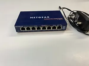 NETGEAR 8-portowy niezarządzalny przełącznik Gigabit Ethernet (GS108) - Zdjęcie 1 z 2