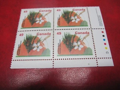 CANADA UNITRADE# 1364 49c FRUIT TREE DEF. USA RATE LR INSCRIPTION MNH - Image 1 of 2