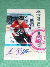 2004-05 SP Authentic LUC ROBITAILLE All-World Team Auto 18/25!! WOW!! L@@K!! 
