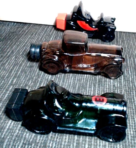 Lot- 3 Avon Men's After Shave Bottles Sterling Six  Straight 8  Electric Charger - Picture 1 of 8