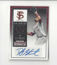 2015 Contenders College Ticket #16 DJ Stewart Rookie AUTOGRAPH Orioles