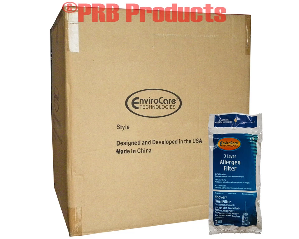 * 40110004 Hoover Vacuum Cleaner Micro Filter 38766009 2pk Windtunnel