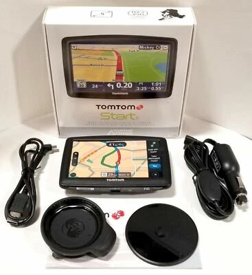 TomTom Start 55T Portable 5" GPS Set USA & Canada Maps + Lifetime Traffic 55 - Image 1 of 4