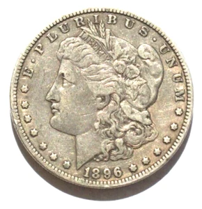 1896-O Morgan Silver Dollar, Nice XF, Scarcer Date - Picture 1 of 2