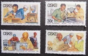 Estampillas montadas sin montar o nunca montadas para pequeñas empresas de Ciskei (Sudáfrica) - Imagen 1 de 1