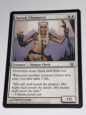 Magic the Gathering Single Card: Auriok Champion - Fifth Dawn NM