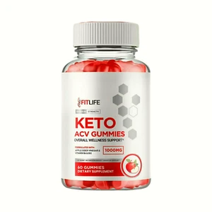 FitLife Keto ACV Gummies, Fit Life Weight Loss Supplement - 60 Gummies - Picture 1 of 6