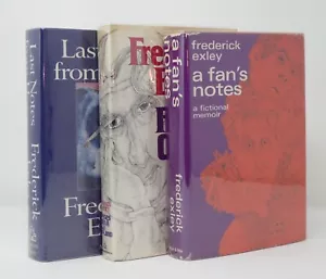 Frederick Exley - A Fan's Notes / Pages Cold Island / Last Notes Home ALL 1st 1s - Foto 1 di 8