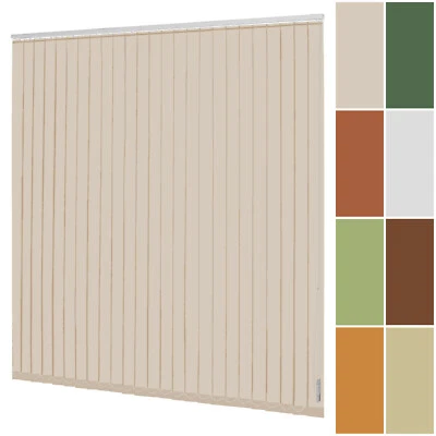 Lamellenvorhang Vertikaljalousie Thermo Rollo Lamellen Jalousie verdunkelnd - Bild 1 von 4