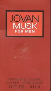 Vintage Jovan Musk for Men After Shave / Cologne .5 oz/14.7 ml. - NIB - Picture 1 of 2