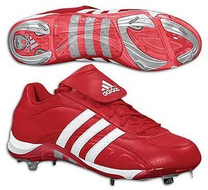 adidas rojos botines