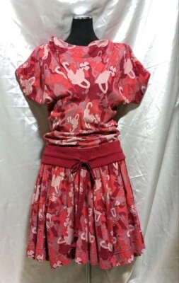 Платье Vivienne Westwood Red Label цельное красное размер 2 M 75% хлопок 25% полиэстер - Изображение 1 из 4