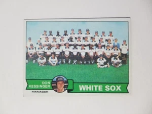 TEAM CHECKLIST UNMARKED 1979 TOPPS BASEBALL CARD #404 CHICAGO WHITE SOX - Picture 1 of 2
