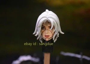 Figura de acción cabeza femenina Cyberpunk pintada personalizada 1/6 (excluyendo plataforma) - Imagen 1 de 6