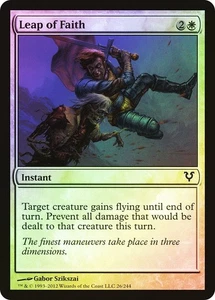 MTG FOIL Leap of Faith  - Avacyn Restored #026 - Picture 1 of 1
