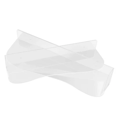  2 Pcs Organizer Scarpe Scarpiera Trasparente Scaffali Espositivi Espositore - Immagine 1 di 4