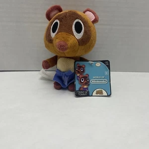 2016 Nuevo con etiquetas World Of Nintendo 7" Timmy & Tommy Nook Animal Crossing Peluche Jakks - Imagen 1 de 5