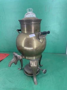 9/3/121 Samowar Messing Teemaschine antik - Bild 1 von 12