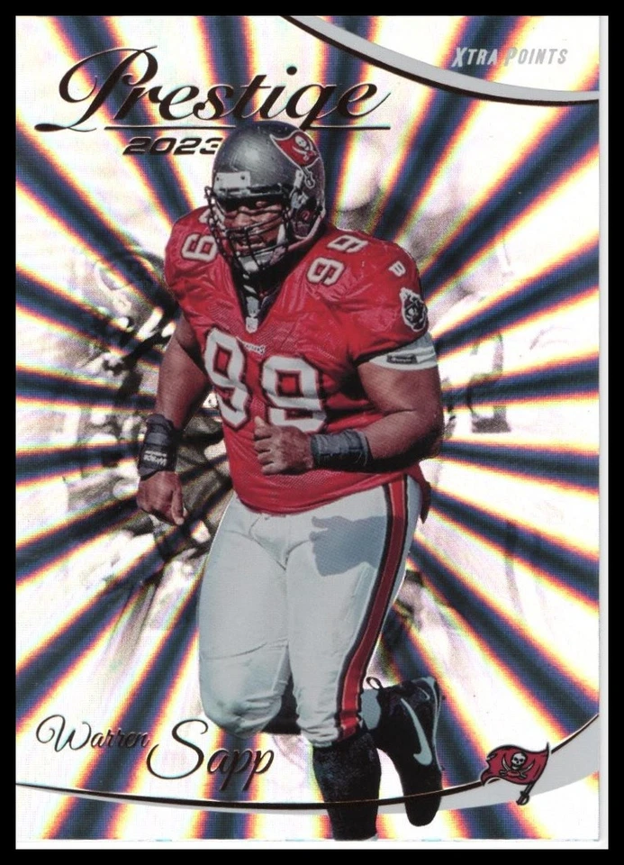 2023 Panini Prestige #281 Warren Sapp Xtra Points Galaxy - Image 1 of 2
