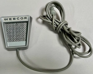 Microfono Microfono Webcor Vintage Retrò Moderno Eames Epoca (A5) - Foto 1 di 7