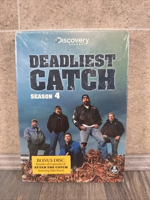 Deadliest Catch Season 4 DVD 2009 US Import NTSC DVD New & Sealed - Image 1 of 4
