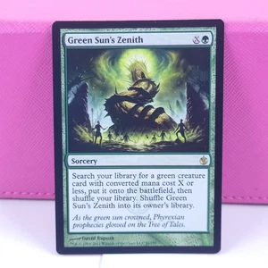 Green Sun's Zenith - Mirrodin Besieged #81/155 MTG Magic The Gathering - Picture 1 of 18