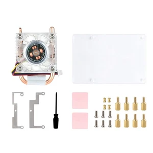 ICE CPU Tower Cooling Fan Vertical for Pi 5 5 Cooler U-Shaped Copper Tube4112 - Afbeelding 1 van 8