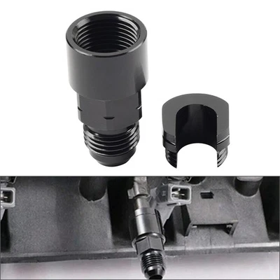 6AN Stecker auf 5/16" Schnellkupplungs-EFI-Kraftstoffverteileradapter für GM LS - Image 1 of 4