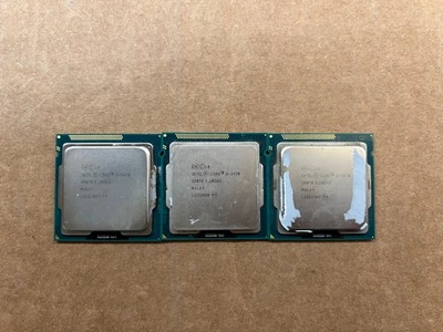 LOTE DE 3 procesadores CPU Intel Core i5-3470 3,20 GHz SR0T8 Foto 1 de 4