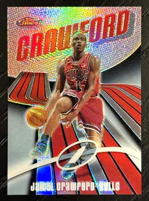 2003-04 Topps Finest Jamal Crawford Refractor 34/250 #39 - Image 1 of 2