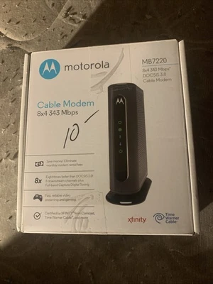 Motorola MB7220 DOCSIS /3.0 Cable Modem - Image 1 of 4