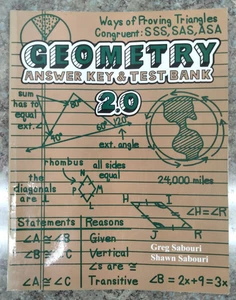 Teaching Textbooks Geometry 2.0 Answer Key & Test Bank - Picture 1 of 9