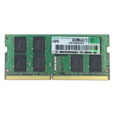 HP 853289-091 16GB PC4-19200T-ES 2RX8, DDR4-2400MHz RAM - Image 1 of 3