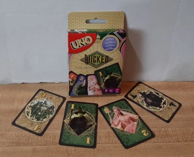 2025 Mattel Games UNO:  Wicked Movie Edition Card Game  - Image 1 of 4