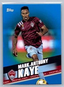 2022 Topps MLS #173 Mark-Anthony Kaye Blue #/99 - Picture 1 of 2
