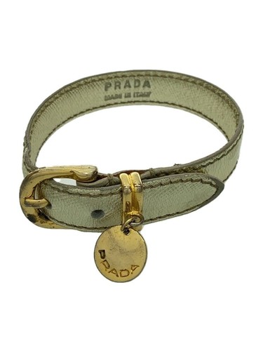 Bracciale PRADA pelle GLD donna