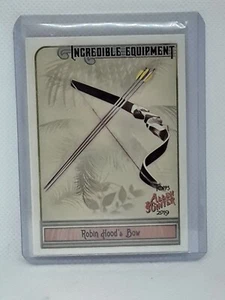 Robin Hood's Bow 2019 Topps Allen & Ginter Baseball - Incredible Equipment - - Picture 1 of 2