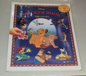 DISNEY STICKER BOOK TREASURY 350+ Stickers 6 Books In 1 NEW Paperback - Picture 1 of 2