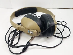 Vintage Koss K/7 K7 Dynamic Stereophone Stereo On the Ear Headphones - Picture 1 of 7