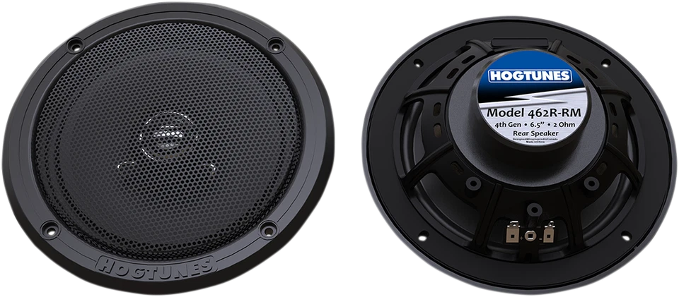 Hogtunes 6.5" Generation 4 Rear 200 Watt Speakers 14-20 Harley Touring FLHX FLHT - Image 1 of 1