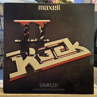 [POP/ROCK]~EXC LP~VARIOUS ARTISTS~Maxell~Rock Sampler II~[1980~RCA~Issue] - Image 1 of 4