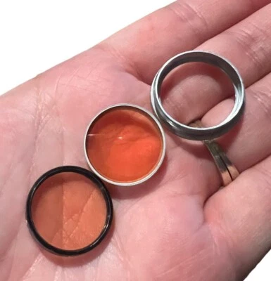 Vintage Kodak Series 4 IV Wratten Filters and Lens Hood Adapter Ring Tiffen Lot - Image 1 of 4