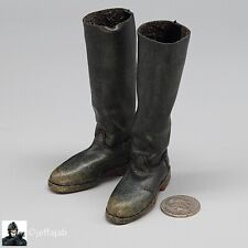 1:6 Flagset Soviet Red Alert Mobilize Troops Leather Boots for 12" Figures WWII
